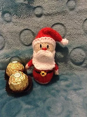 KNITTING PATTERN - Santa Claus Father Christmas Chocolate Cover Christmas  • £3.25