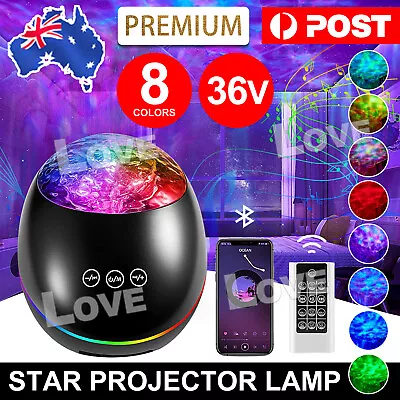 $27.85 • Buy Galaxy Star Projector Light LED Ceiling Starry Night Wave Ocean Space Music Lamp
