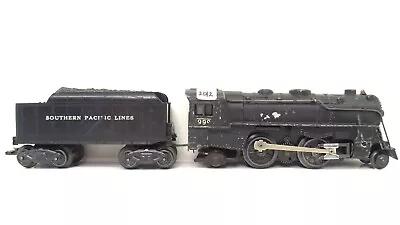 Marx O Die-Cast 2-4-2 Steam Locomotive 999 W/ Southern Pacific Tender READ 2of2 • $59.99