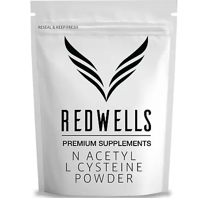 NAC Powder REDWELLS Pure N Acetyl L Cysteine Powerful Antioxidant - With Scoop • £9.95