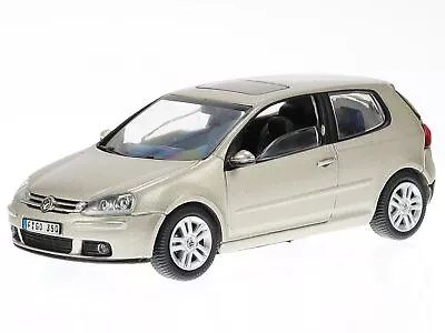 VW Golf Rabbit 5 2-Türer Beige Diecast Model Car Schuco 1/43 • $59.90