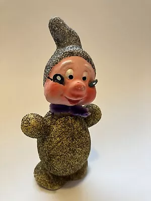 Vintage German Paper Mache Gnome Elf Ornament Candy Container • $29.99