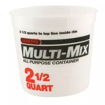 2.5-Qt. Multi Mix Container (Pack Of 3 ) • $6.51