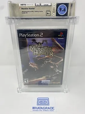 Monster Hunter PS2 💎 9.6 A+ WATA 💎 Sony Graded Game New Sealed Mint • $600