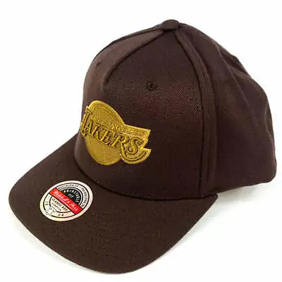 £34.41 • Buy LA Lakers Hat - Lux Brown CL Redline Snapback - Mitchell & Ness