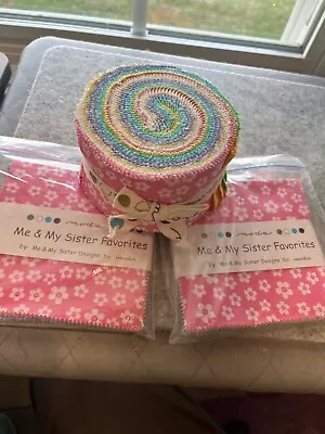 Me And My Sister FAVORITES 2 Charm Packs And 1 Jelly Roll NEW • $50