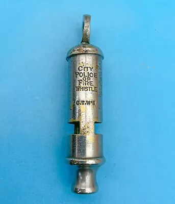 £29.99 • Buy City Police Or Fire Whistle. CTW’s (CT Willetts) J.Hudson & Co. Early 1900s