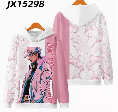 JoJo's Bizarre Adventure 3d Hoodie Men Women Cosplay Causal Pullover Sweater • £33.60