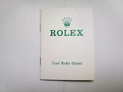 Rolex Vintage 6702 Guarantee Warranty Booklet • $368