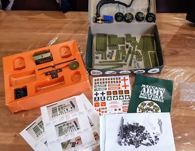 Vintage Meccano Army Multikit With Instructions & Detailing • £20