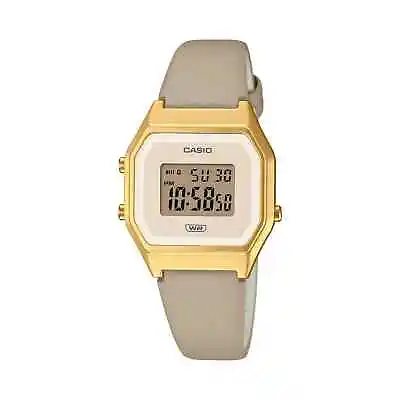Casio Watch LA680WEGL-5DF Vintage Style Digital Ladies/Teen Wristwatch RRP $149 • $105