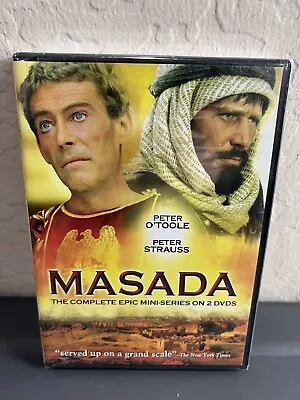 Masada Miniseries 2 DVD Set Peter O’Toole Peter Strauss Brand New Sealed • $34.88