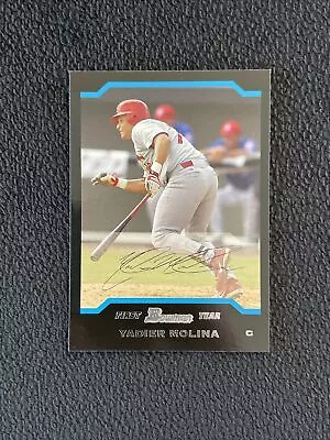 Yadier Molina RC - 2004 First Year Bowman Rookie #301 St. Louis Cardinals • $18.99