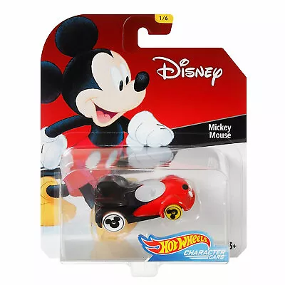 Hot Wheels Disney MICKEY MOUSE 1:64 Scale Die-cast Character Car • £11.99