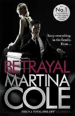 Cole Martina : Betrayal: A Gripping Suspense Thriller T FREE Shipping Save £s • £3.50
