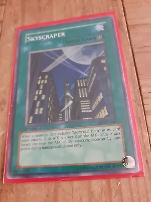 YuGiOh Skyscraper CRV-EN048 - Super Rare - 1st Edition NM • £7.90