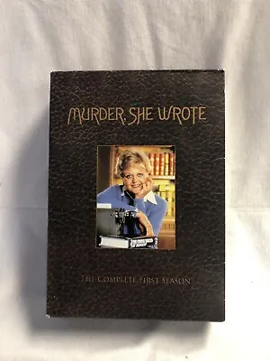 Murder She Wrote - The Complete First Season (DVD 2003 6-Disc Set) • $8