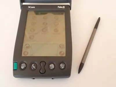 Palm III 3Com Classic PDA Retro Vintage Working • £33.95