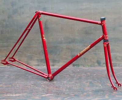 Vintage 56cm Condor Track Bike FRAME FORK 531 Reynolds Steel Bill Hurlow Bicycle • $2260