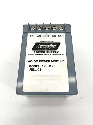 New Acopian 12EB120 AC-DC Power Supply Module 105-125V Input 12V Output • $60.08