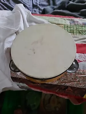 Vintage Tambourine Made In Mexico 1970s Rare Instrument • $25