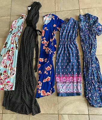 Maternity Dress Lot Size Medium 5 Total GAP Mat. Motherhood Mat. Ma Cherie Mat • $65