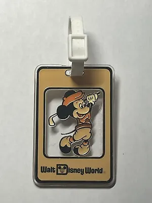 Walt Disney World Mickey Mouse Golf Bag Tag - Orlando Florida - A Beauty! • $12