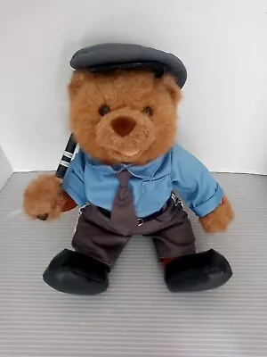 Mills Animated Musical Singing Bear - Ruff Cuffs  BAD BOYS  Singing Teddy Bear • $8.50