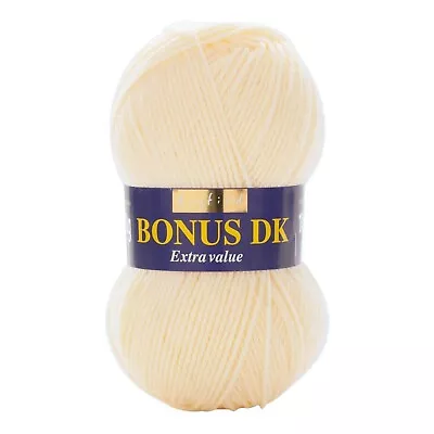 Sirdar Hayfield Bonus DK Kntting/Crochet Wool/Yarn 100g Extra Value 100% Acrylic • £2.39