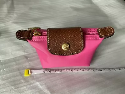 Longchamp Nylon Coin Purse Pink • £21.99