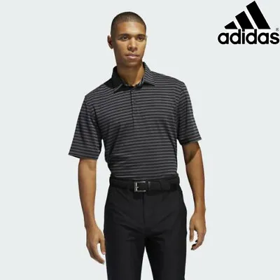 £37.39 • Buy Adidas FP6838 Adipure Essentials Strip Polo Golf Shirt Black Size L, XL