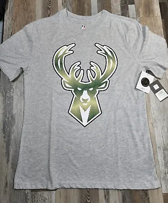 NEW Giannis Antetokounmpo Bucks Mens Sz XL Tee Shirt NBA Apparel TShirt NWT  • $22.99
