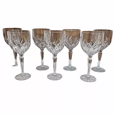 Waterford Marquis Crystal  OMEGA   All Purpose Wine Glasses  SET OF 7 (31) • $65