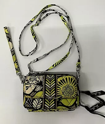 Vera Bradley All In One Wallet/Wristlet/Crossbody In  Baroque  Retired Pattern • $12.99