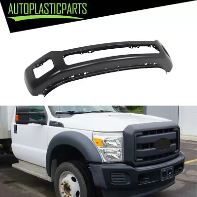 For 2011-2016 Ford F-250 F-350 F-450 Super Duty Steel Front Bumper Black Primed • $215.02