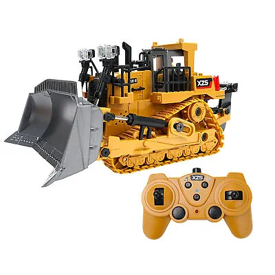Bulldozer Toy Multifunctional Educational Rc Wheel Loader Truck Model Metal • £39.55