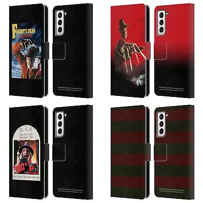 A Nightmare On Elm Street: Freddy's Dead Graphics Leather Book Case Samsung 4 • £6.95