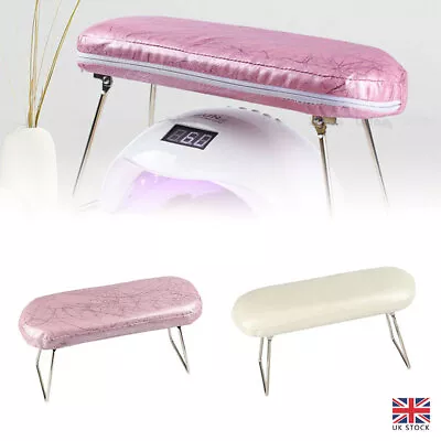 Manicure Nail Art Beauty Hand Holder Chair Pillow Cushion Arm Rest Table Support • £12.19