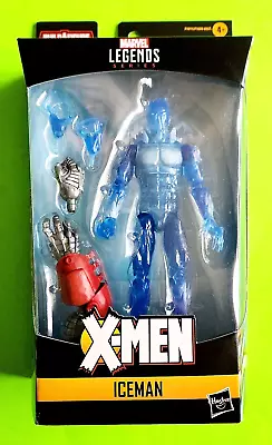 Marvel Legends X-Men 6  Iceman Action Figure (Colossus BAF) - NEW/SEALED • $24.99