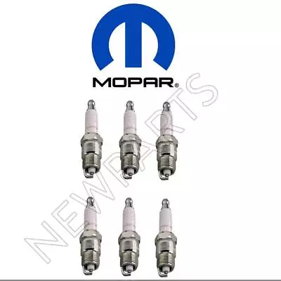 For Dodge Dakota Jeep Grand Cherokee 3.7 Set Of Six Spark Plugs Mopar SPZFR6F11G • $55.65