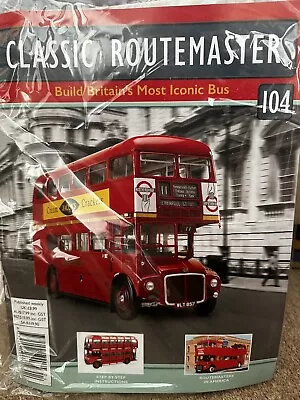 Hachette 1/12 Build The Classic Routemaster Britains Most Iconic Bus Issue 104 • £49.99