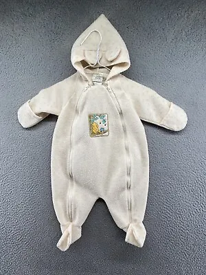 Vintage Classic Pooh Infant Sleeper One Piece Footie Outfit Size 6-12 Months • $9.99
