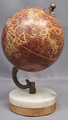 Modern 9 X4  Marble Geographic Globe • $50