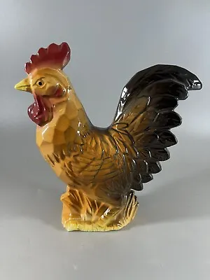 Vintage Rooster Enesco Ceramic 5.5” Tall • $12