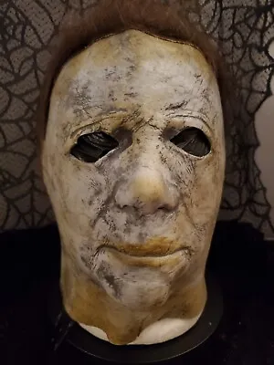 Michael Myers Mask Deluxe Adult Latex Halloween Horror  Dress Modern Grunge 1  • $20