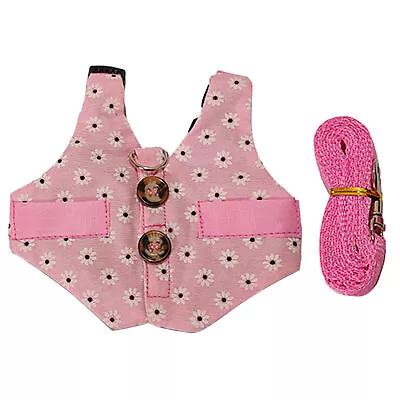 Rabbit Harness Comfortable Wear-resistant Walking Safety Leashes Pet Supplies • $9.37