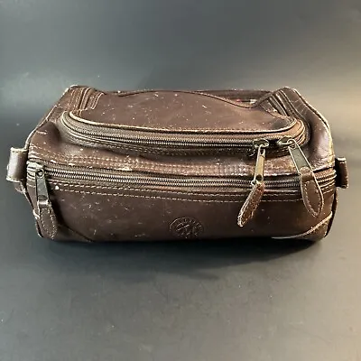 Vintage Marlboro Leather Travel Shower Bag • $10.97