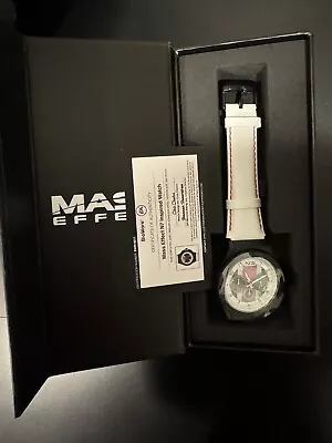 MSTR Mass Effect N7 Inspired Chronograph Watch Insignia Figure COA - #41/250 • $380