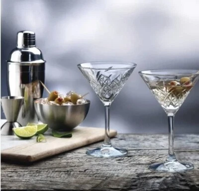 £11.95 • Buy Timeless Martini 230ml Set Of 2 COCKTAIL MARTINI GLASS