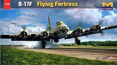 HK-Models B17F Flying Fortress Heavy Bomber - Plastic Model Airplane Kit - 1/32 • $374.43